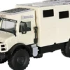 kibri 14977 UNIMOG Wohnmobil Unicat Bausatz Spur H0