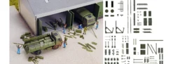 kibri 18032 Zurüstsatz für Einsatzfahrzeuge Bundeswehr | Bausatz Spur H0