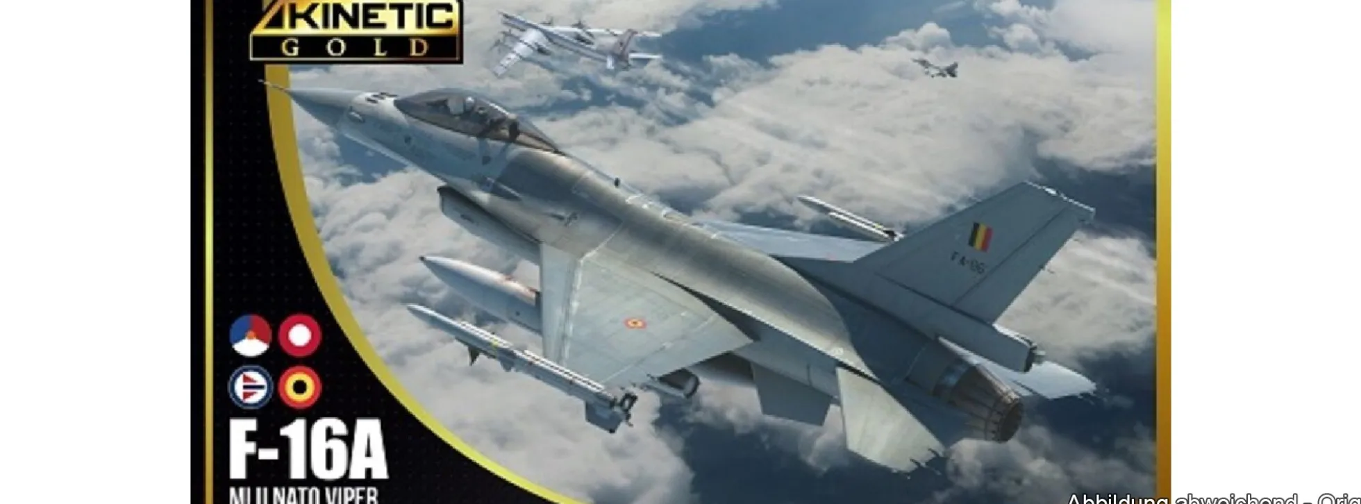 KINETIC 48100 F-16A MLU NATO Viper | Flugzeug Bausatz 1:48