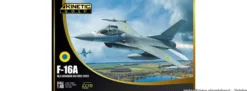 KINETIC 48157 General Dynamics F-16A Ukrainische AirForce | Flugzeug Bausatz 1:48