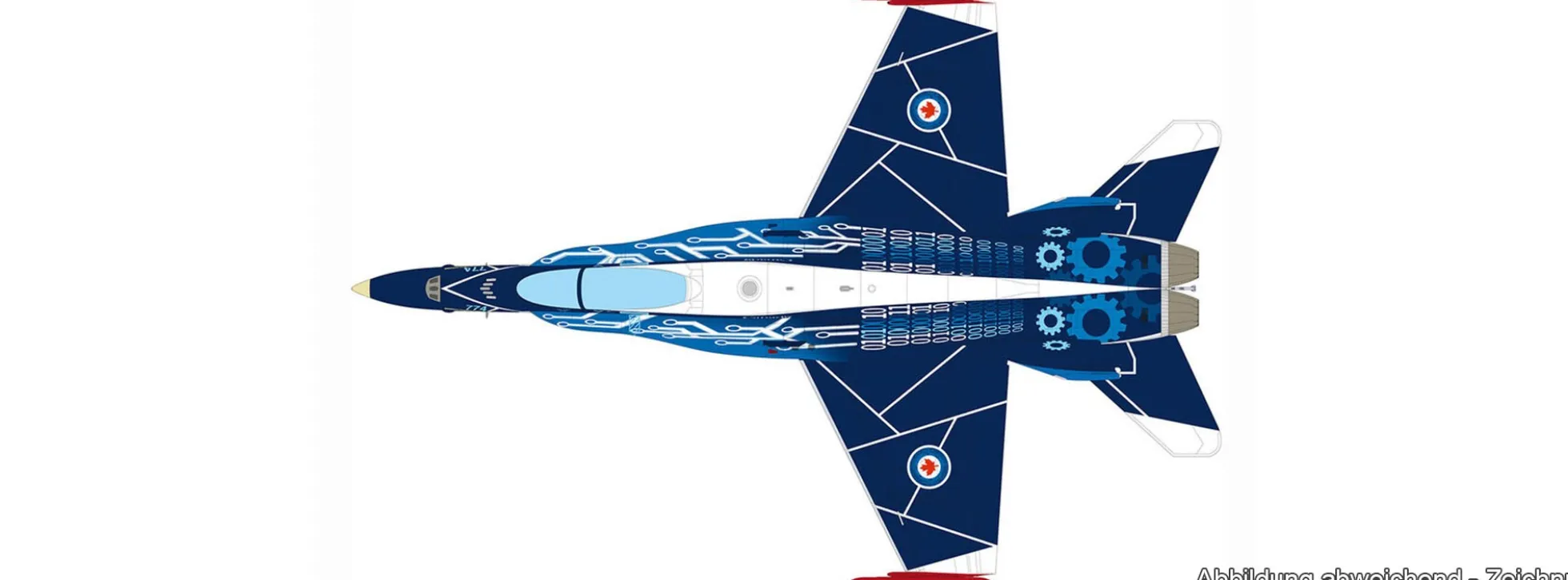 KINETIC K48150 McDonnel Douglas CF-188 Hornet 100 Years RCAF | Flugzeug Bausatz 1:48