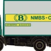 LEMKE LC4833 DAF 900 Koffer - NMBS-Colli | LKW-Modell 1:160