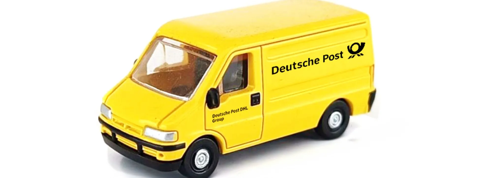 LEMKE LC61213 Fiat Ducato II Transporter Deutsche Post | Modellauto 1:160