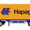 LEMKE LC4068 MAN F90 Container-Sattelzug Hapag-Lloyd | LKW-Modell 1:160