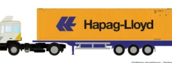 LEMKE LC4068 MAN F90 Container-Sattelzug Hapag-Lloyd | LKW-Modell 1:160