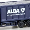 LEMKE LC4665 MAN F90 Müllwagen ALBA neues Logo | LKW Modell 1:160