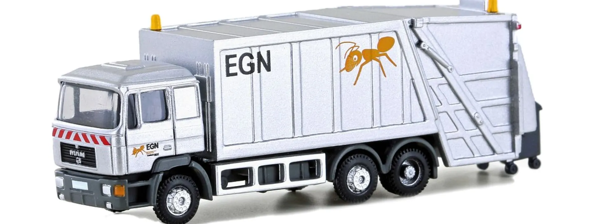LEMKE LC4664 MAN F90 Müllwagen EGN | LKW-Modell 1:160