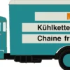 LEMKE LC3470 Mercedes-Benz L322 Koffer MIGROS | LKW Modell 1:160