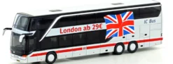 LEMKE LC4462 Setra S 431DT | DB IC Bus | London | TopClass 400 | Doppeldeckerbus | Busmodell 1:160