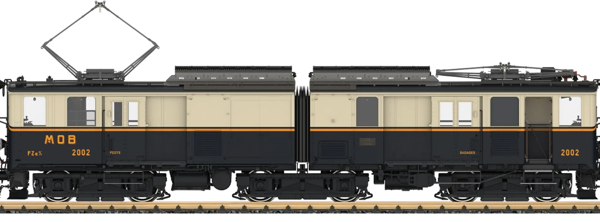 LGB 26660 E-Triebwagen FZe 6/6 MOB | Highend | mfx/DCC Sound | Spur G