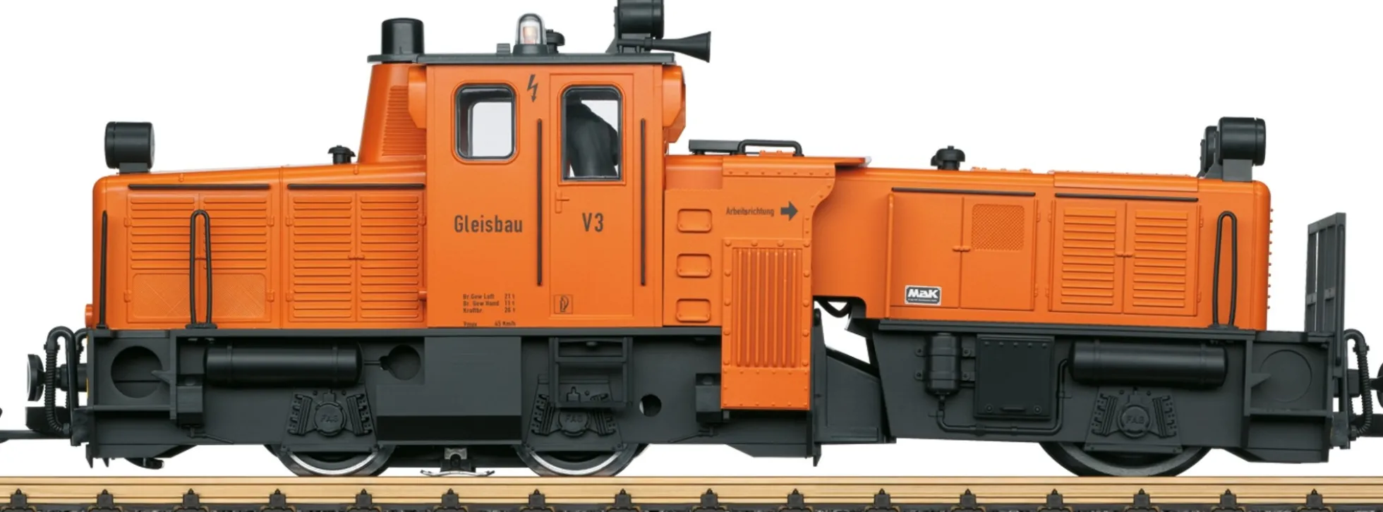 LGB 21671 Schienenreinigungslok | mfx/DCC Sound | Spur G