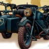 MasterBox 3528 BMW R75 mit Beiwagen | Militär Bausatz 1:35