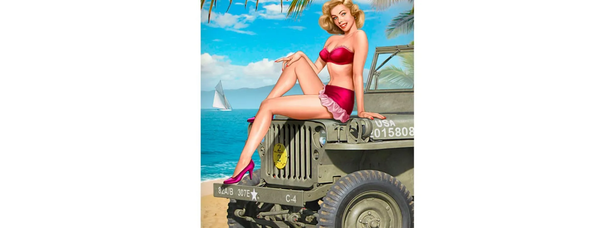 MasterBox 24006 Figur Samantha | LKW Zubehör Bausatz 1:24