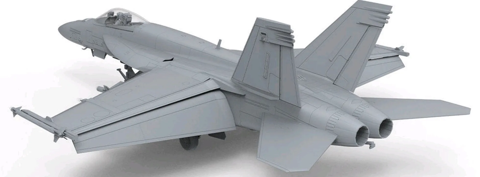 MENG LS-012 Boeing F/A-18E Super Hornet | Flugzeug Bausatz 1:48