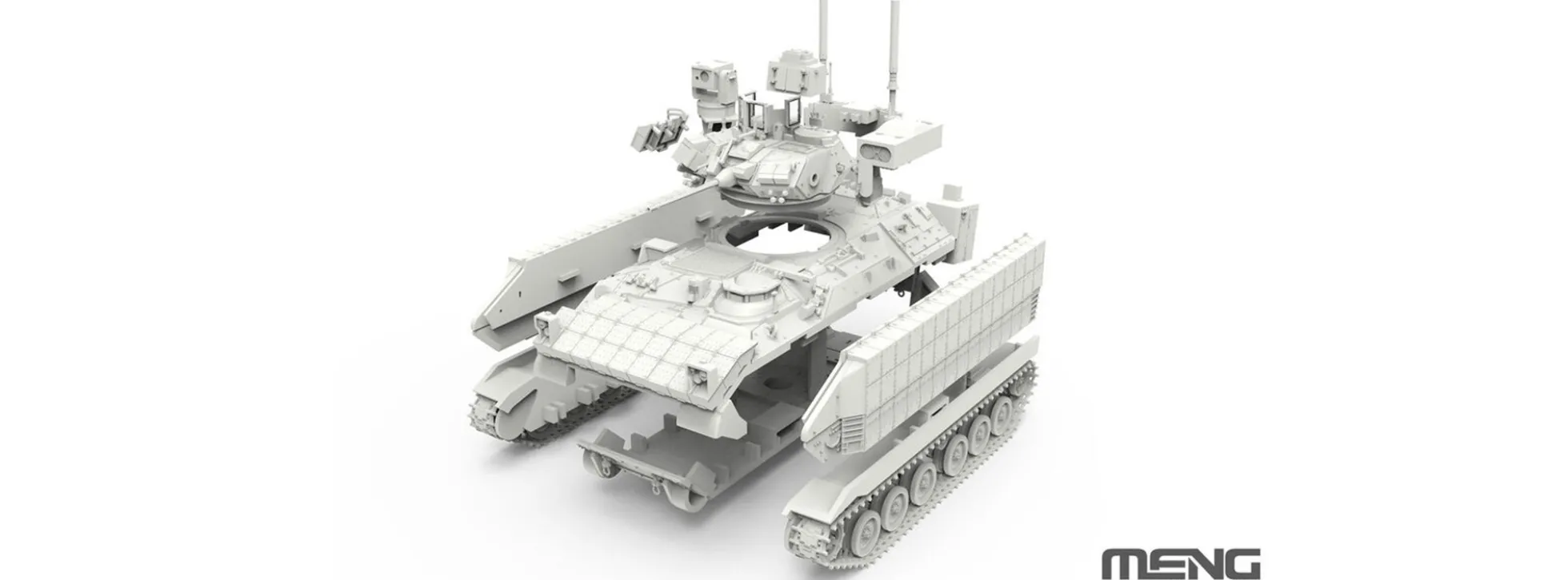 MENG 72-005 M2A3 Bradley mit BUSK III | Panzer Bausatz 1:72