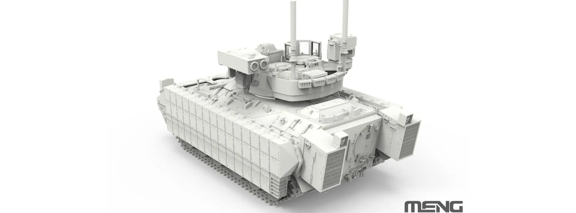 MENG 72-005 M2A3 Bradley mit BUSK III | Panzer Bausatz 1:72