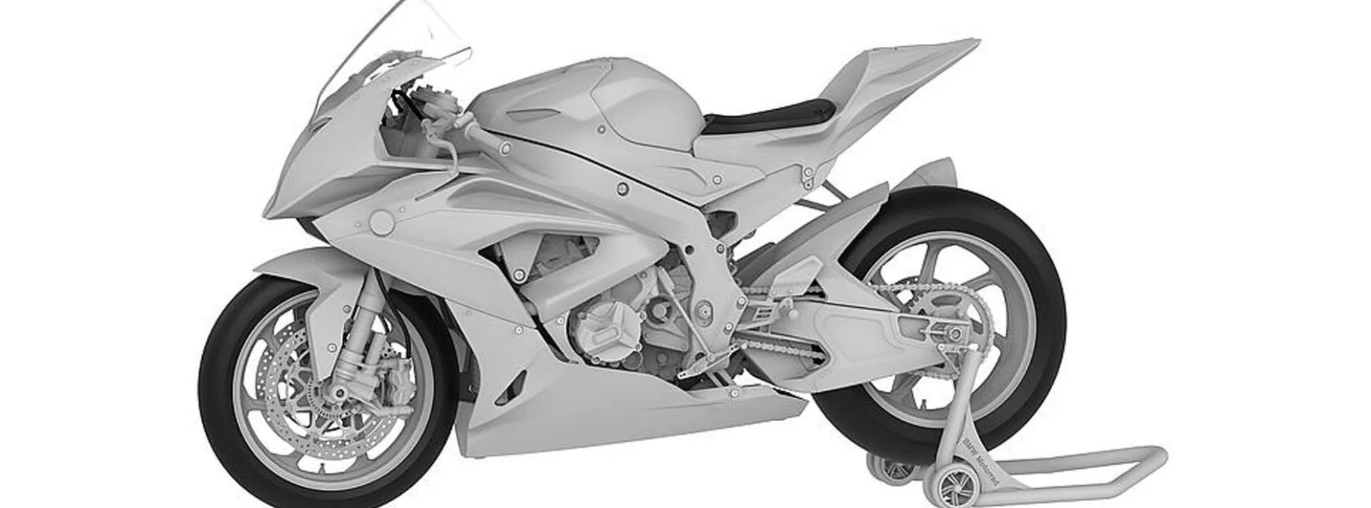 MENG MT-004 BMW HP4 Race | Motorrad Bausatz 1:9