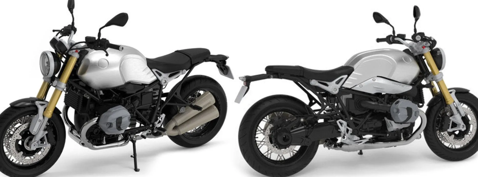 MENG MT-003 BMW R nineT | Motorrad Bausatz 1:9