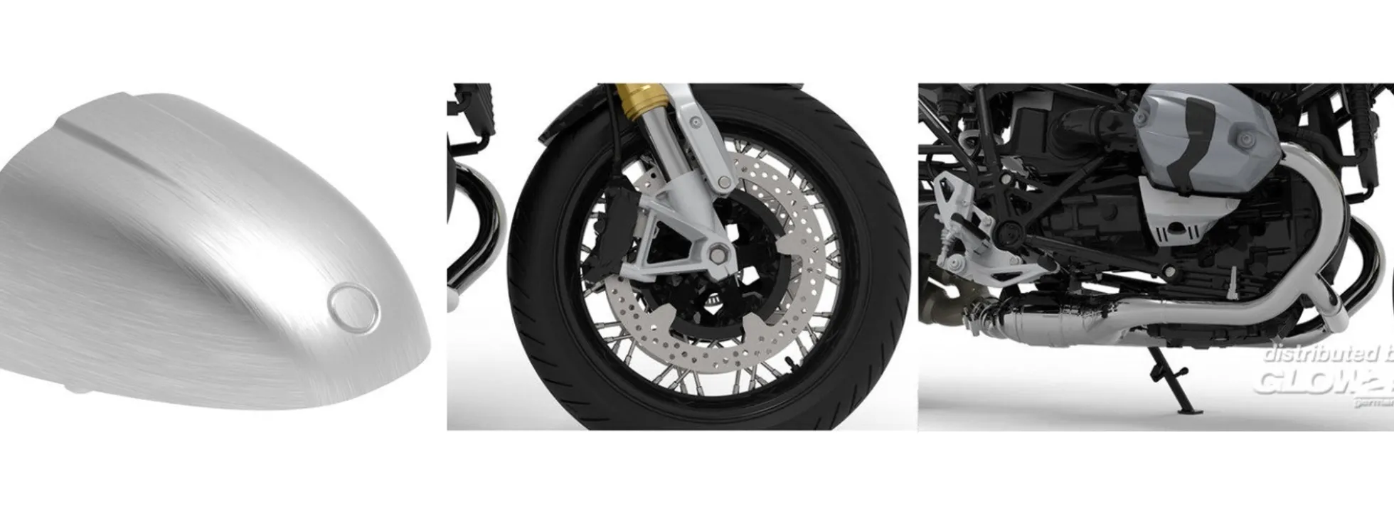 MENG MT-003 BMW R nineT | Motorrad Bausatz 1:9