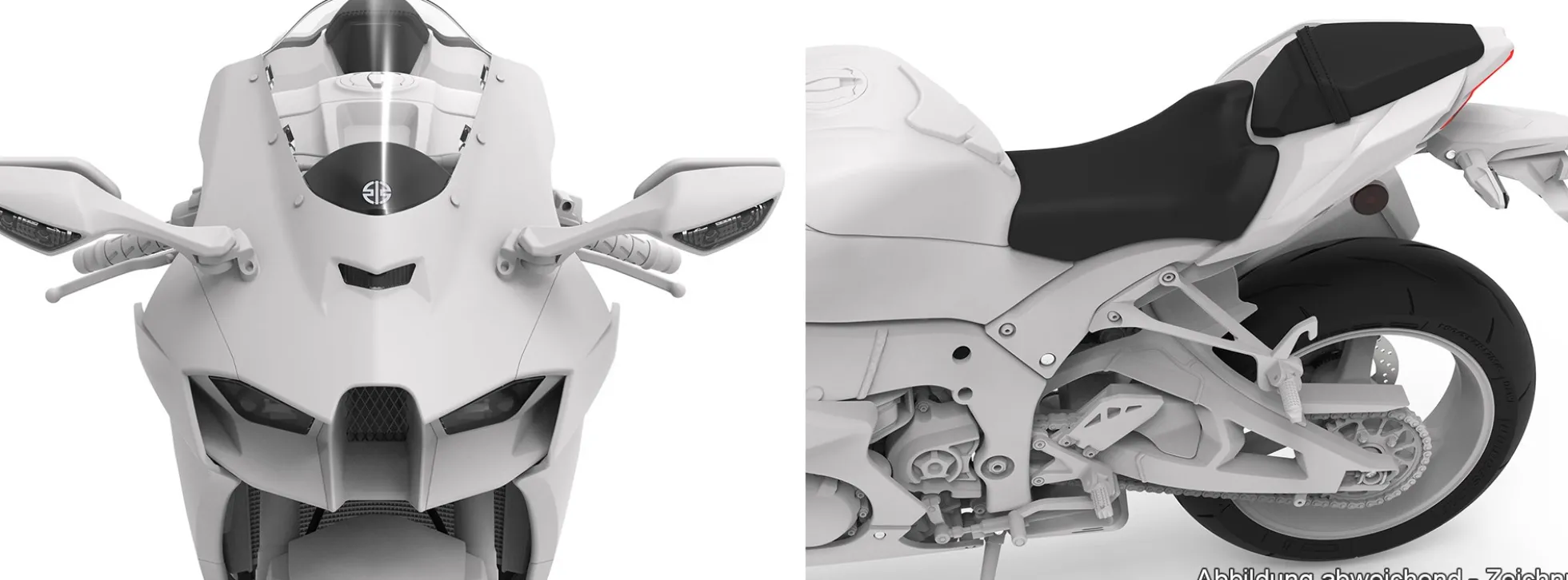 MENG MT-007 Kawasaki Ninja ZX-10R | Motorrad Bausatz 1:9