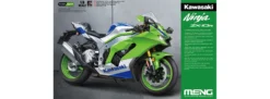 MENG MT-007 Kawasaki Ninja ZX-10R | Motorrad Bausatz 1:9