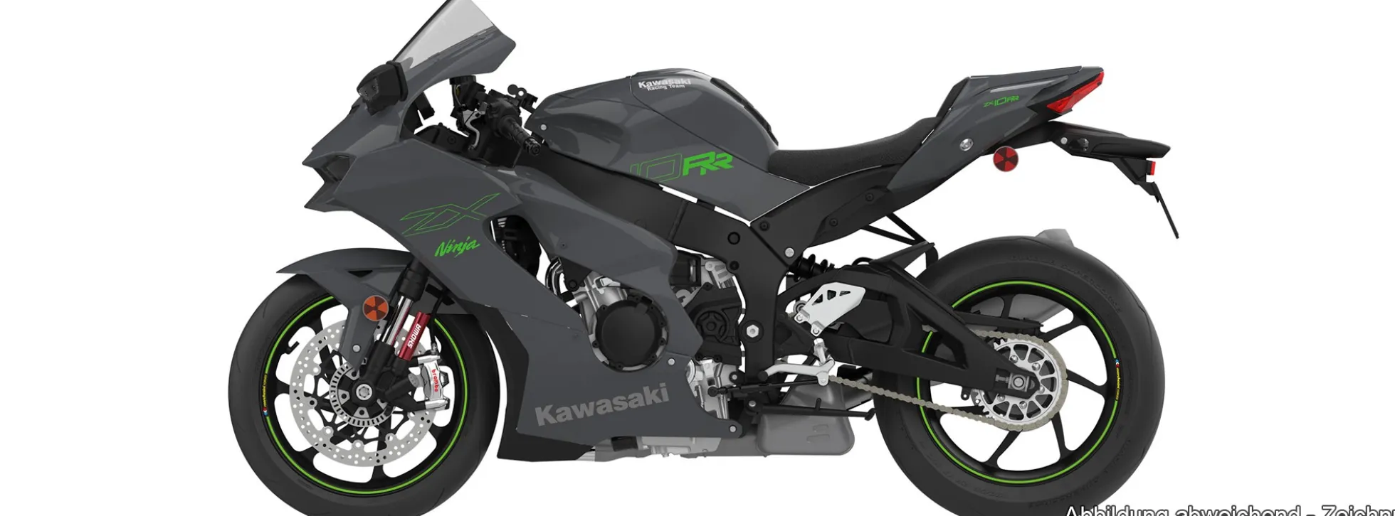MENG MT-008 Kawasaki Ninja ZX-10RR | Motorrad Bausatz 1:9