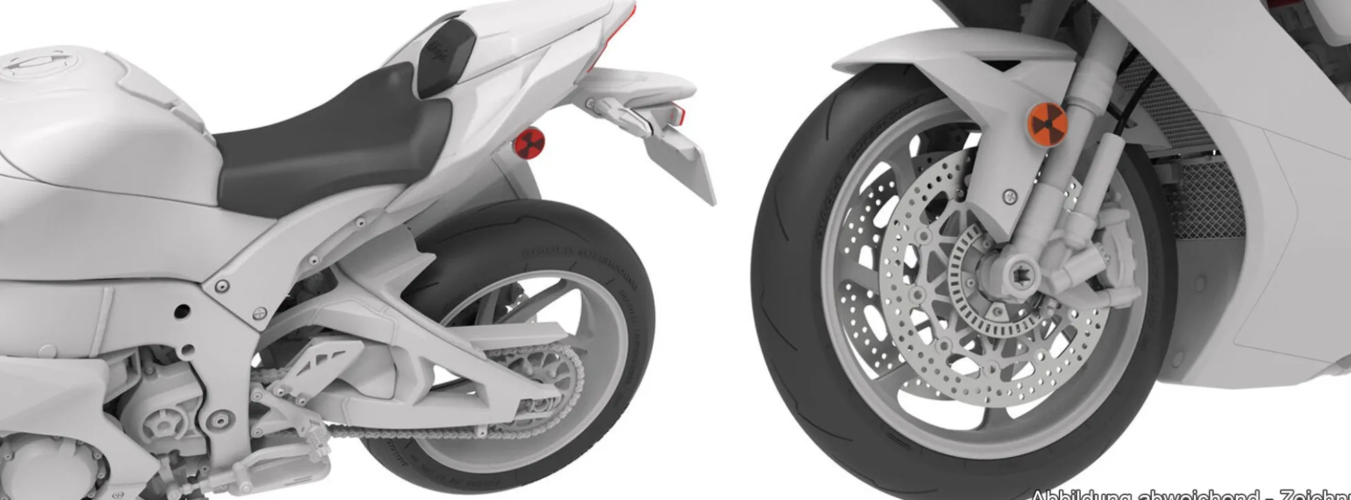 MENG MT-008 Kawasaki Ninja ZX-10RR | Motorrad Bausatz 1:9