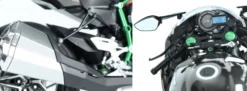 MENG MT-002S Kawasaki Ninja H2 | Vorlackiert | Motorrad Bausatz 1:9