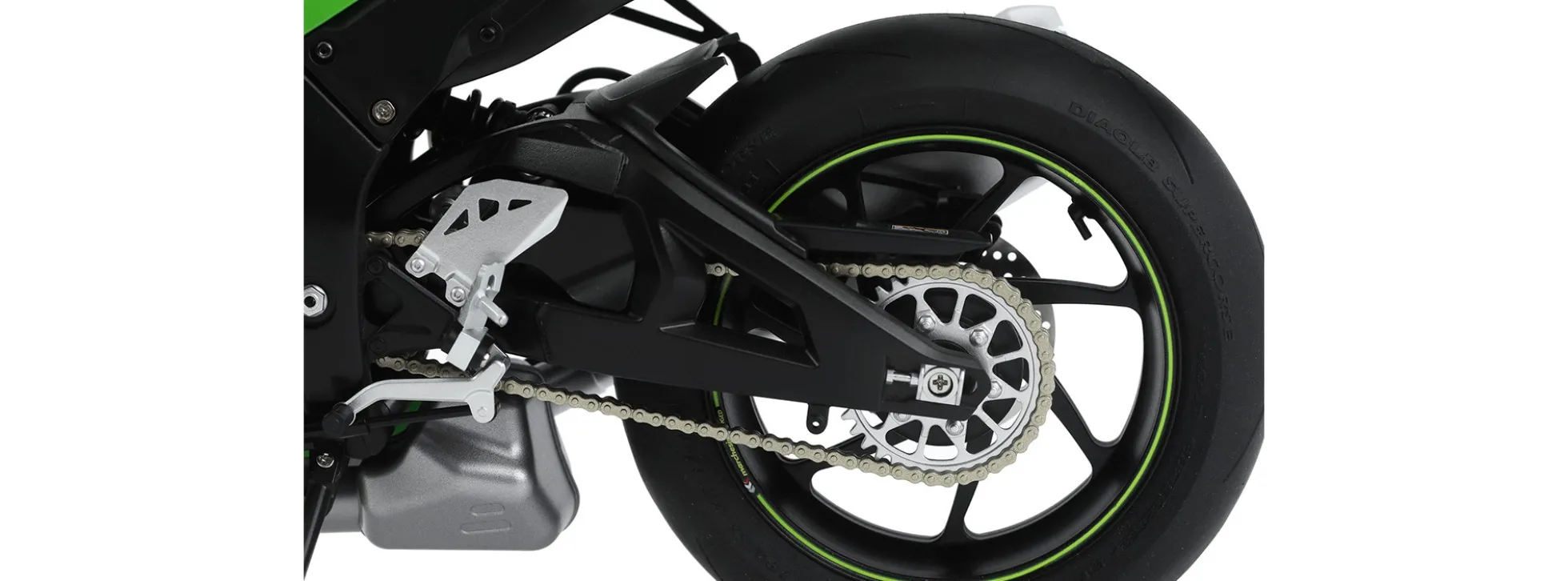 MENG MT-008s Kawasaki Ninja ZX-10RR | Vorlackiert | Motorrad Bausatz 1:9