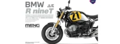 MENG MT-003U BMW R nine T Option 719 Black Storm | Motorrad Bausatz 1:9