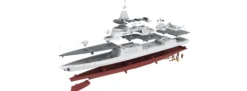 MENG PS-009 Chinese Type-055 Guided-Missile Destroyer | Schiff Bausatz 1:700