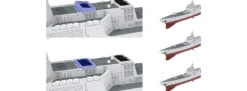 MENG PS-009 Chinese Type-055 Guided-Missile Destroyer | Schiff Bausatz 1:700