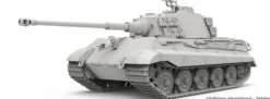 MENG 72-011 Sd. Kfz. 182 Königstiger Henschel | Panzer Bausatz 1:72