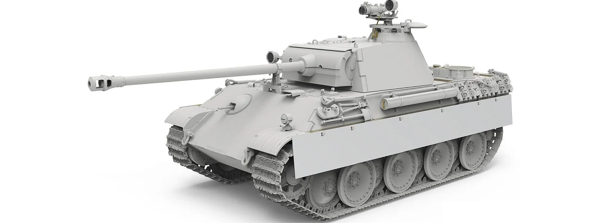 MENG 913655 Sd.Kfz. 171 Panther Ausf.G Late FG1250 Infarot Nachtsicht System | Panzer Bausatz 1:35