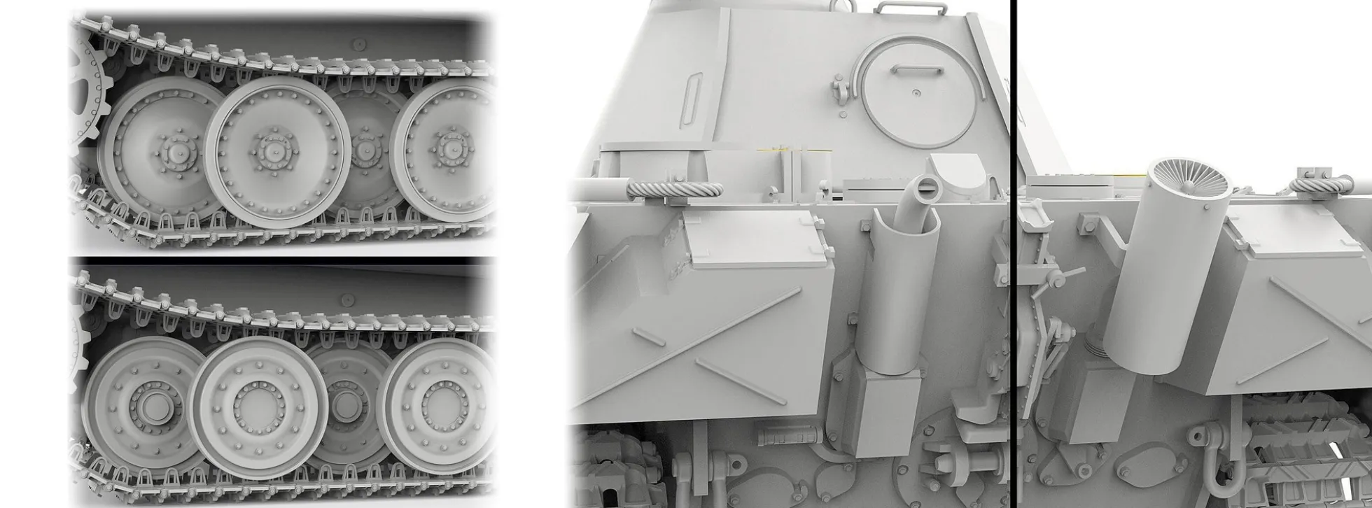 MENG 913655 Sd.Kfz. 171 Panther Ausf.G Late FG1250 Infarot Nachtsicht System | Panzer Bausatz 1:35