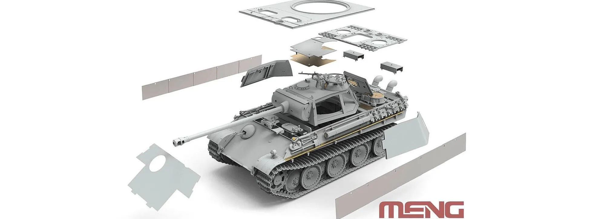 MENG 913266 SdKfz171 Panther AusfG | Militär Bausatz 1:35