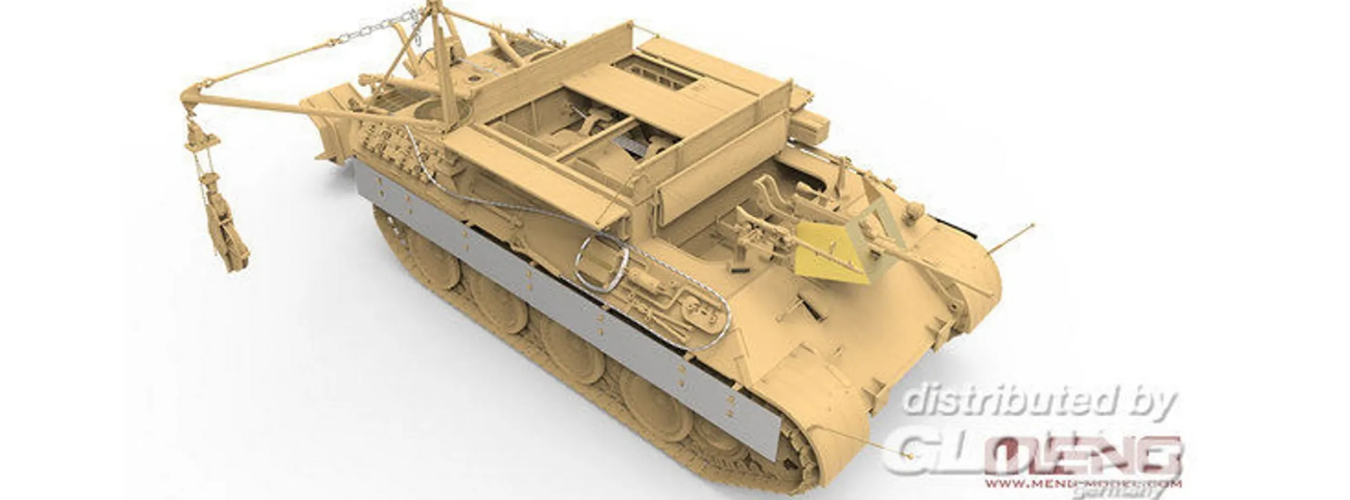 MENG SS-015 Bergepanther Ausf. A Sd.Kfz.179 | Panzer Bausatz 1:35