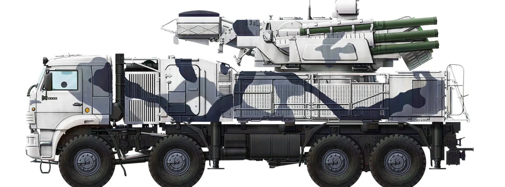 MENG SS-016 Luftabwehrsystem 96K6 Pantsir-S1 | Militär Bausatz 1:35