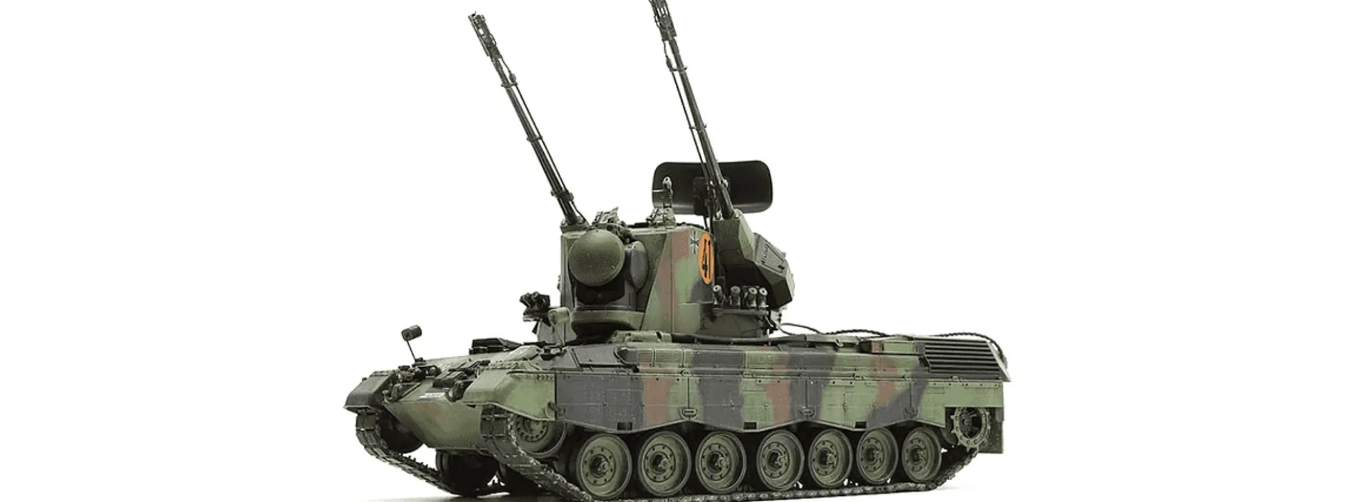 MENG TS-030 Flakpanzer Gepard A1/A2 | Panzer Bausatz 1:35