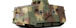 MENG TS-017s A7V Krupp Panzer + Motor | Limited Edition | Militär Bausatz 1:35