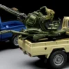 MENG VS-004 Pickup mit ZU-23-2 | Militär Bausatz 1:35