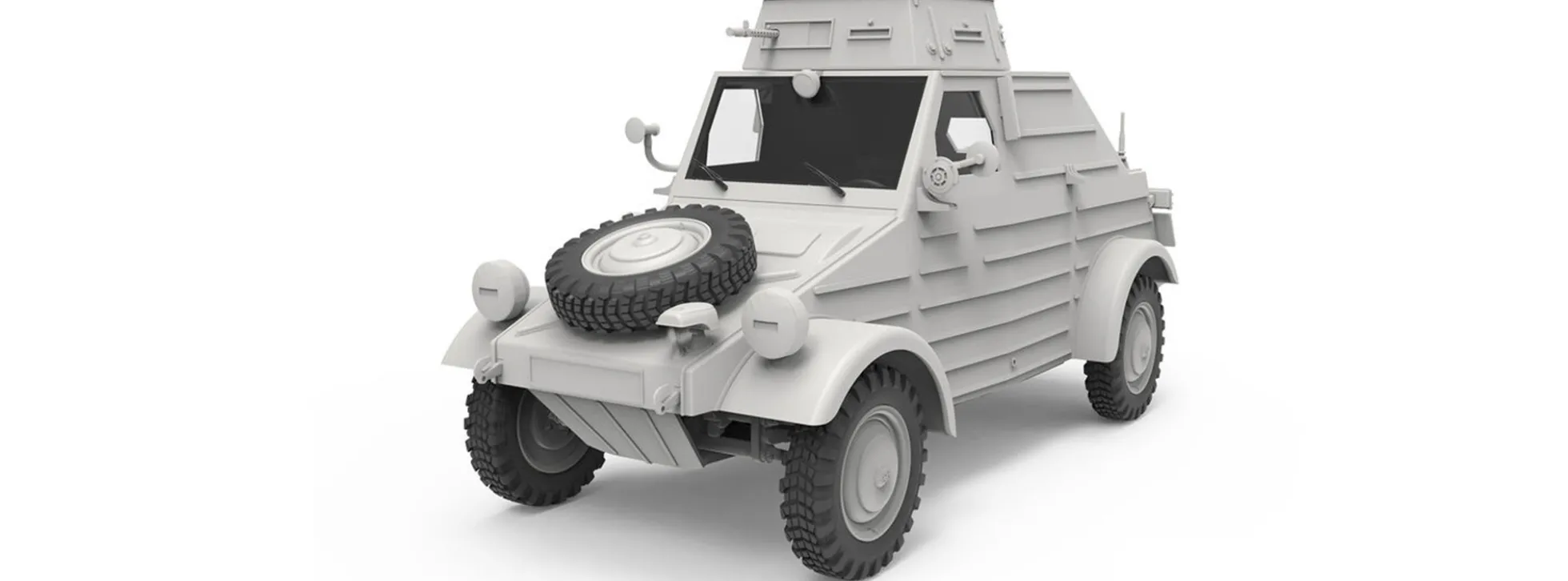 MENG VS-017 VW Typ 823 PKW K1 | Militär Bausatz 1:35