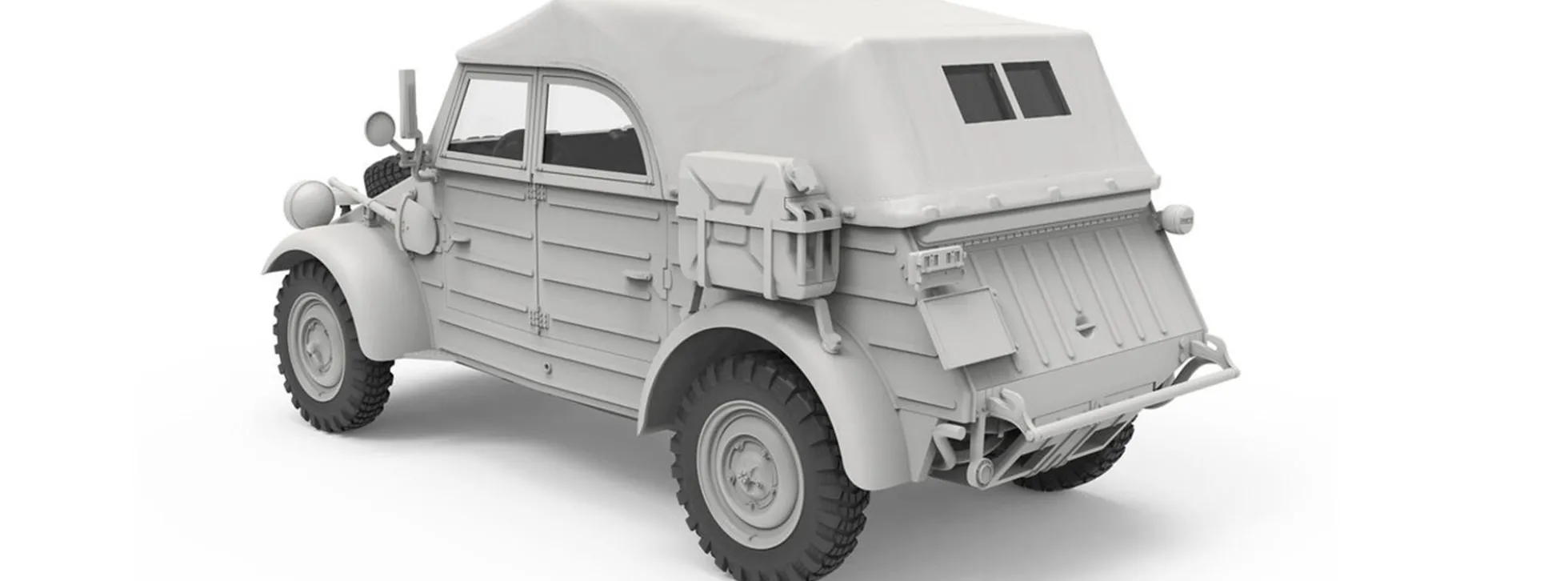 MENG VS-016 VW Typ 82 PKW K1 Ost Front | Militär Bausatz 1:35