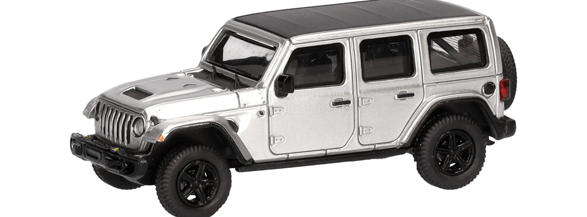 MicroCity 87MC000027 Jeep Wrangler - silber | Modellauto 1:87
