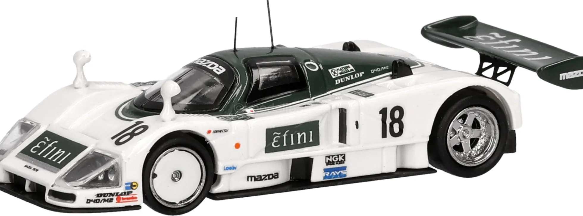 MicroCity 87MC000081 Mazda 787B 18m weiß | Modellauto 1:87