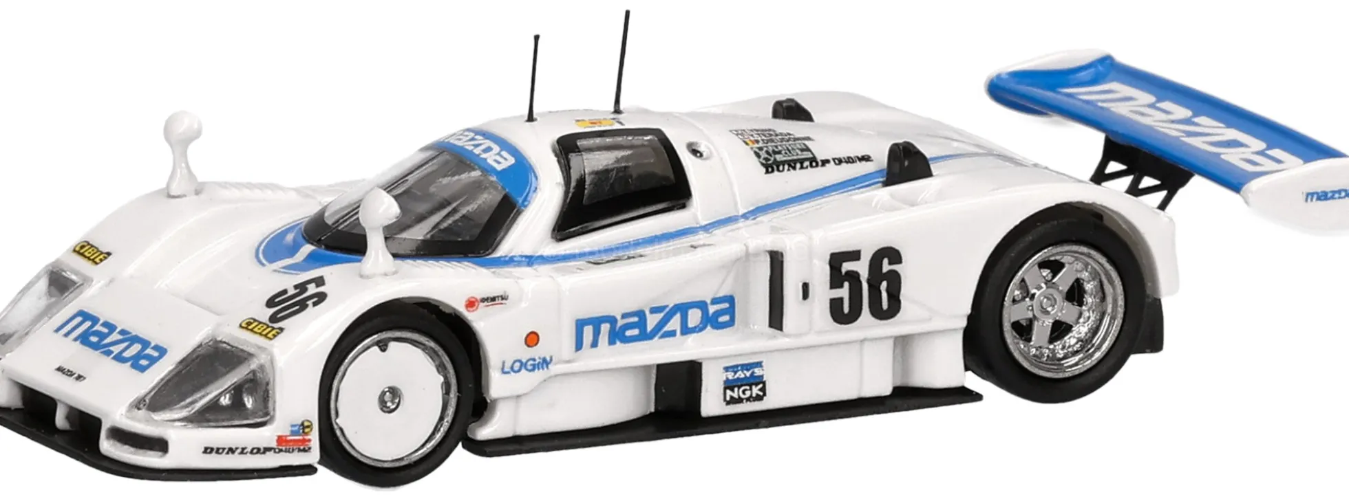 MicroCity 87MC000095 Mazda 787B weiß | Modellauto 1:87
