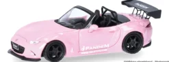 MicroCity 87MC000129 Mazda MX-5 Rocket Bunny - rosa | Modellauto 1:87