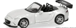 MicroCity 87MC000130 Mazda MX-5 Rocket Bunny - grau | Modellauto 1:87