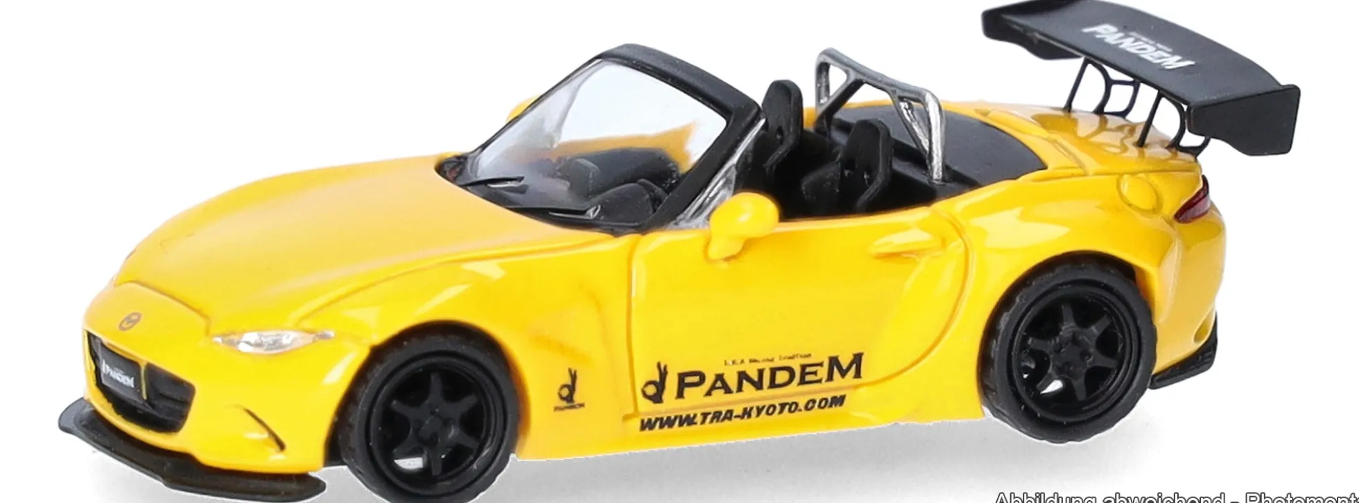 MicroCity 87MC000131 Mazda MX-5 Rocket Bunny - gelb | Modellauto 1:87