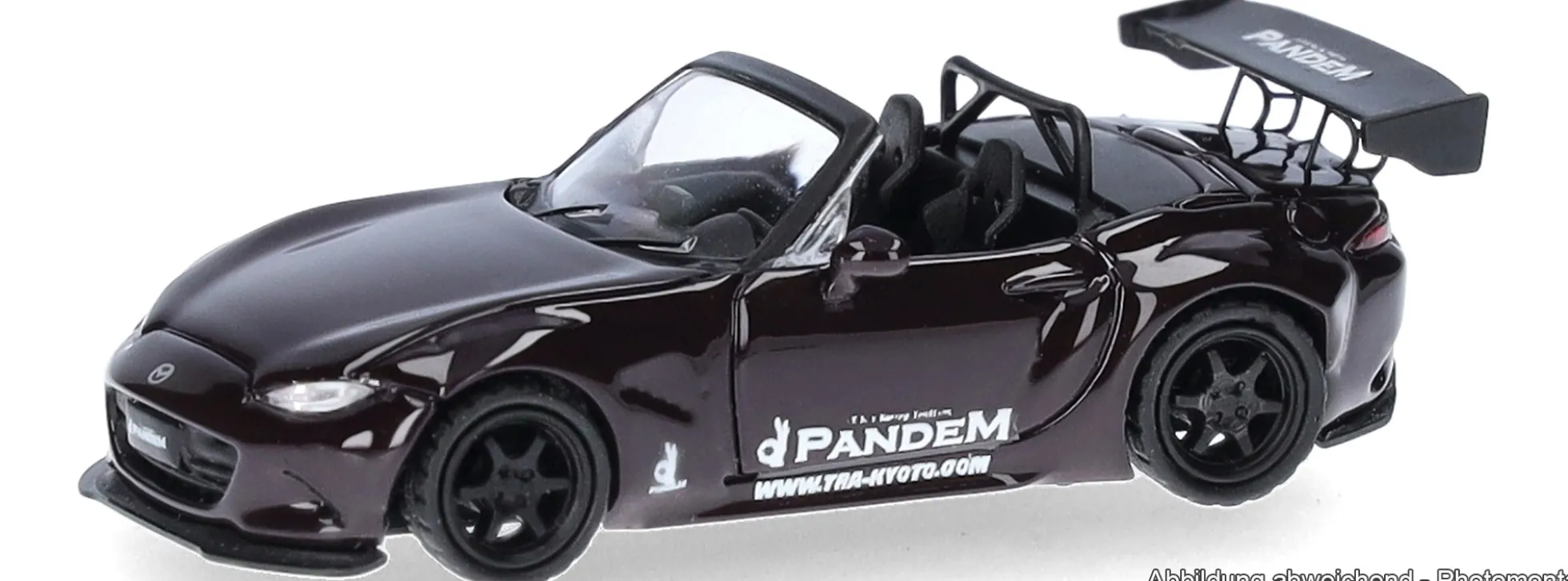 MicroCity 87MC000128 Mazda MX-5 Rocket Bunny - lila | Modellauto 1:87